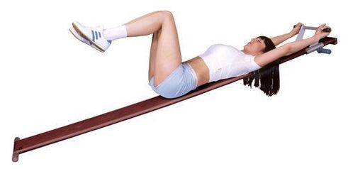 Тренажор за лечение на остеохондроза у дома